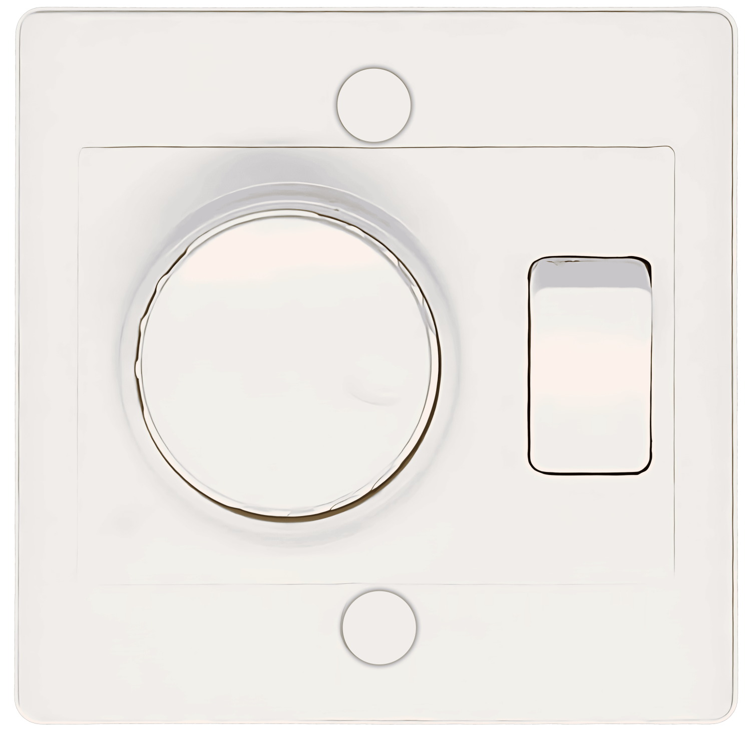 Brightstar One Gang Fan dimmer with switch  Model: BS-2