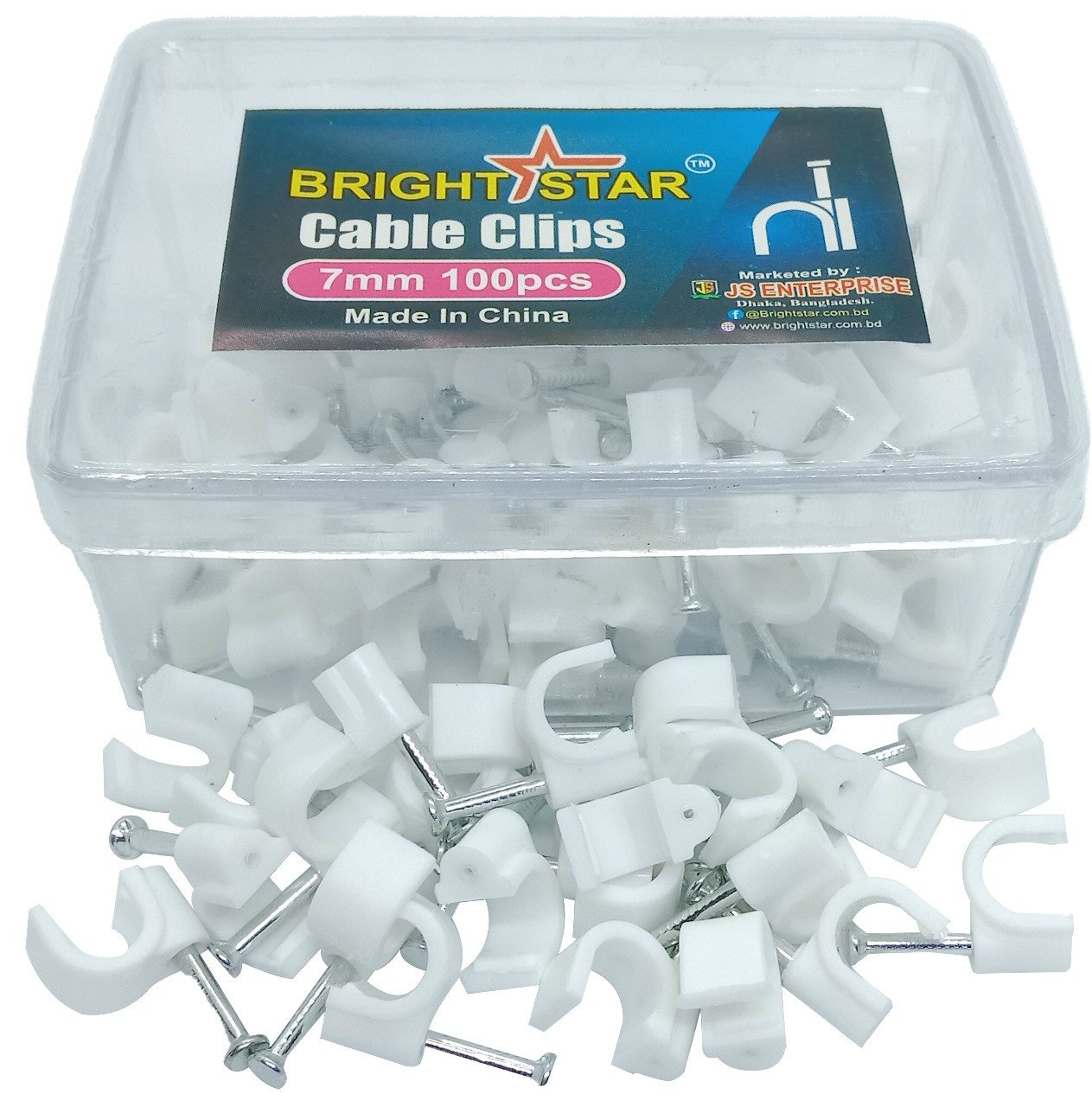 Brightstar Cable Clip 07 MM