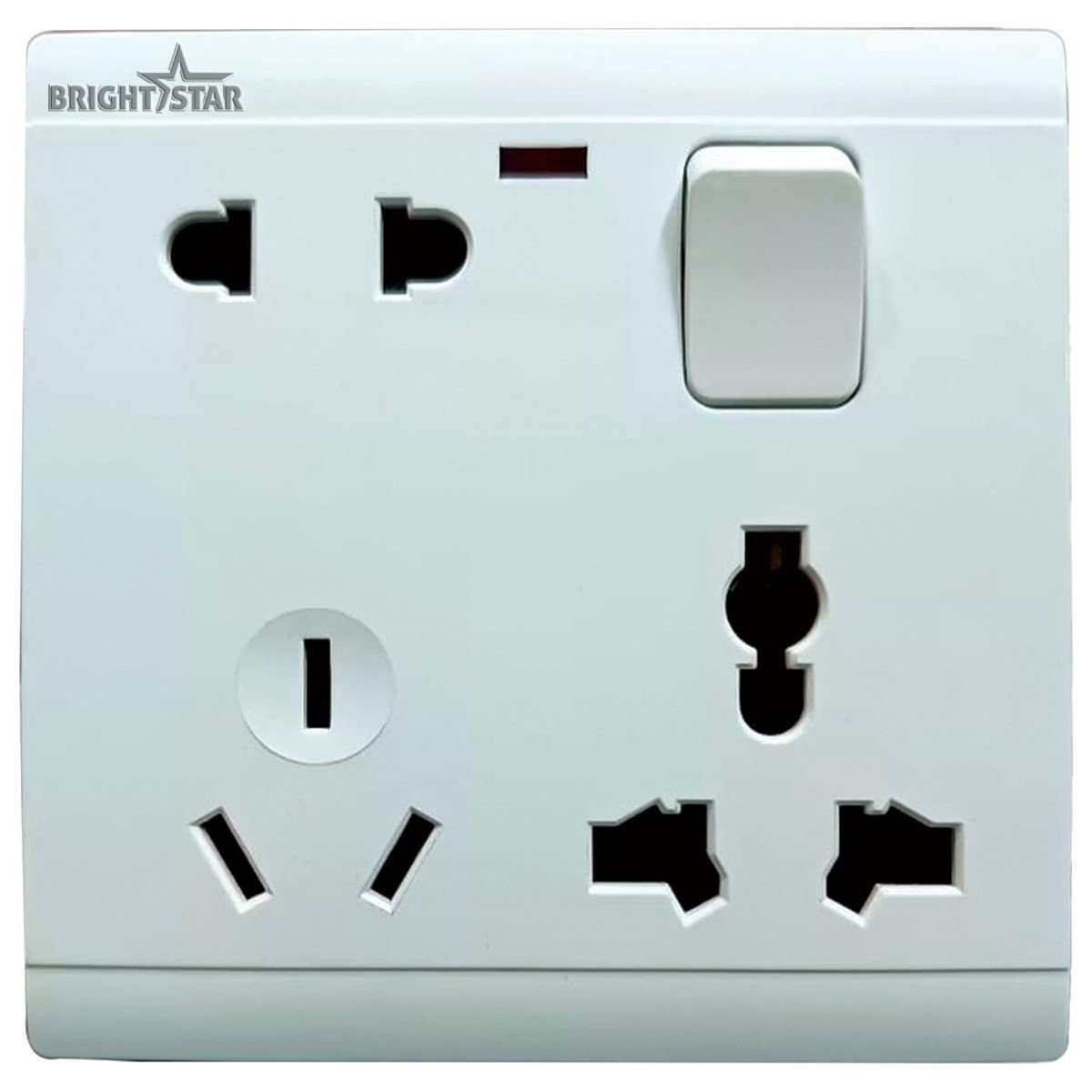 Brightstar One Gang Fan dimmer with switch  Model: BS-4