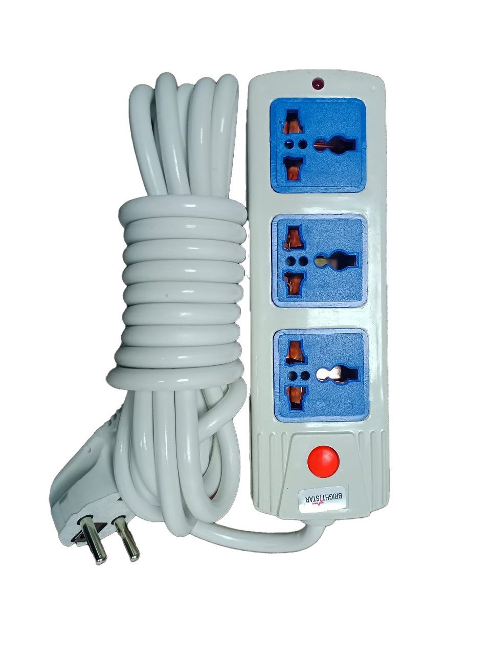 Bright Star Multi Socket 4 port 2 Meter cable  Model:204